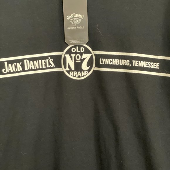 Jack Daniels Shirt Men Medium Black Old Number 7 Lynchburg, Tennessee - Picture 3 of 11